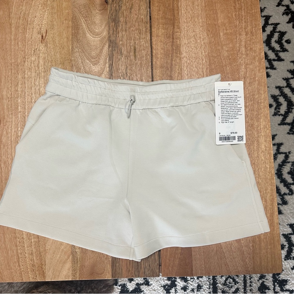 Lululemon softstreme shorts